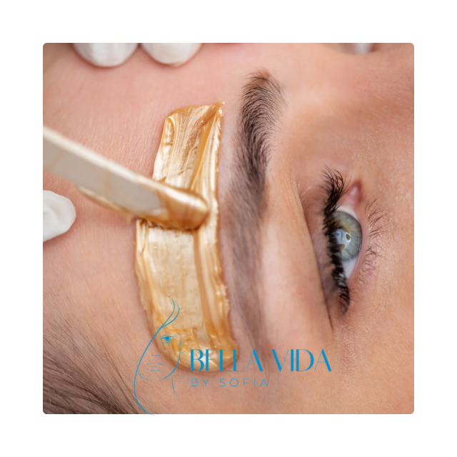 Eyebrow wax