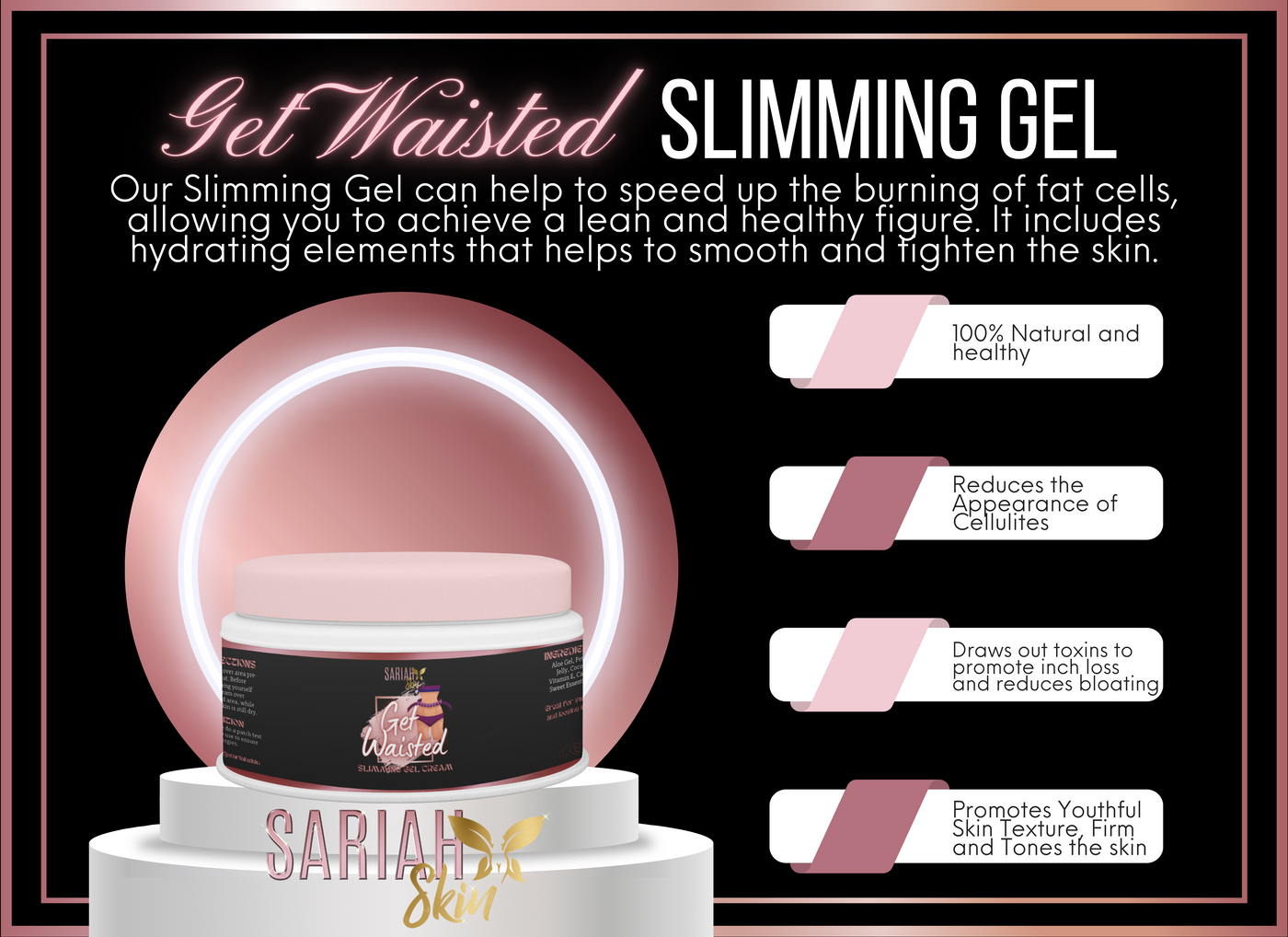 Get Waisted Slimming Gel 4oz